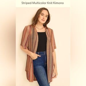 MAURICES Knit Kimono - size medium - worn once